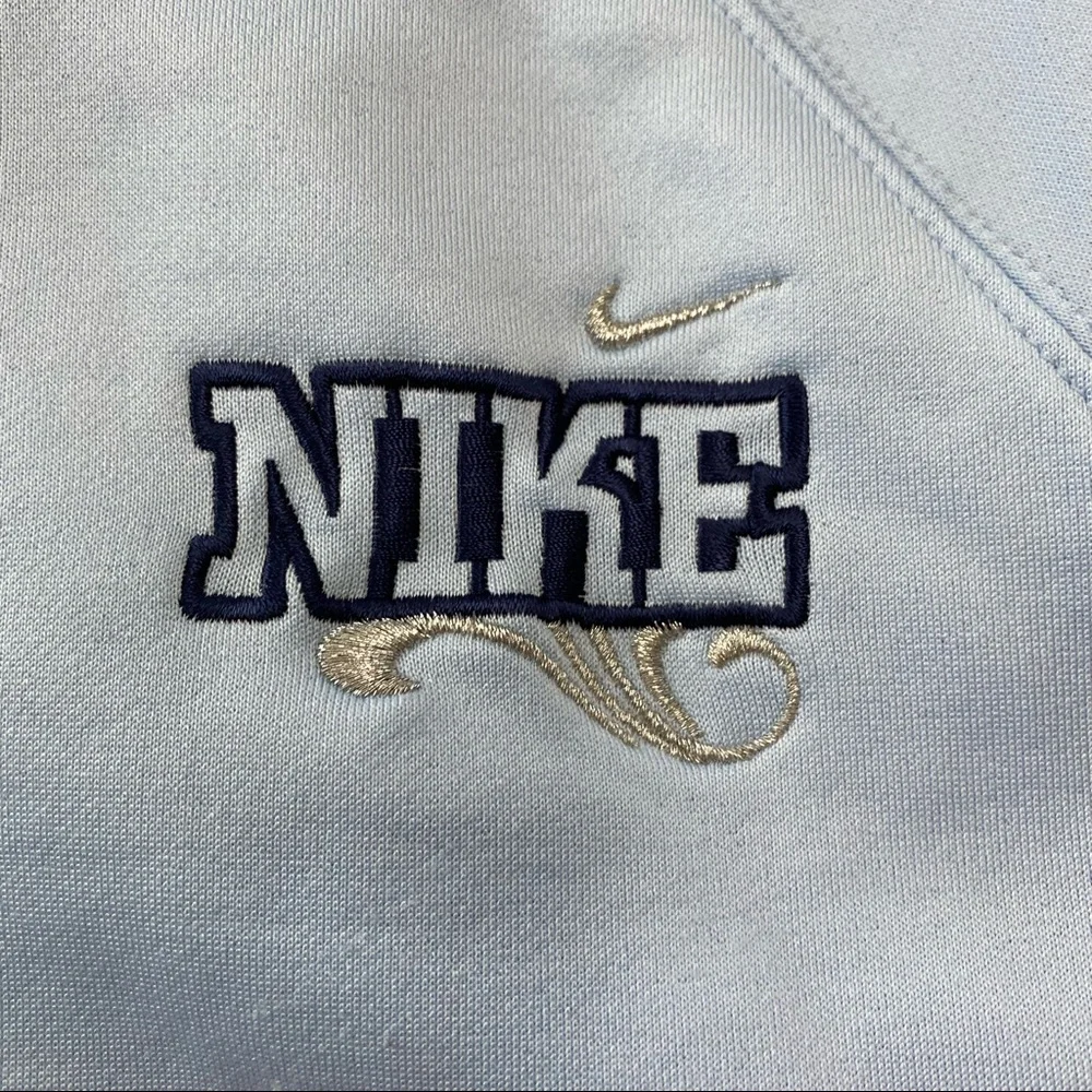 Nike Y2K Gray Tag Zip Up Hoodie (M)